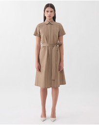 Farage - Alyce Stripe Shirtdress