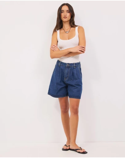 Calli - Matisse Denim Shorts