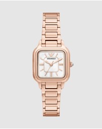 Emporio Armani - Rose Gold Analogue Watch