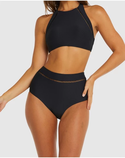 Baku Swimwear - Rococco Lace High Waist Bikini Bottom