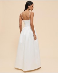 CHANCERY - Kayla Classic Square Neckline Gown