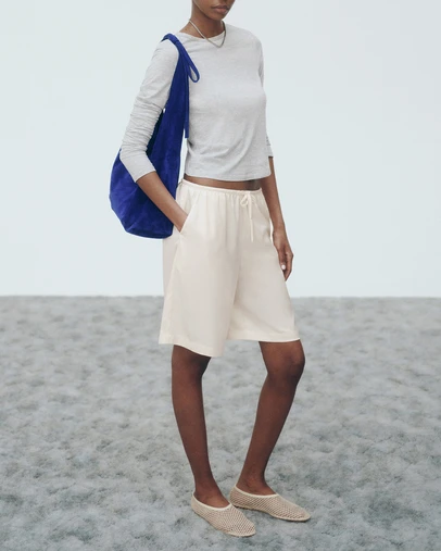 Reformation - Sandy Satin Shorts