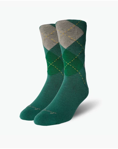 Swanky Socks - Green Forrest Heritage Argyle
