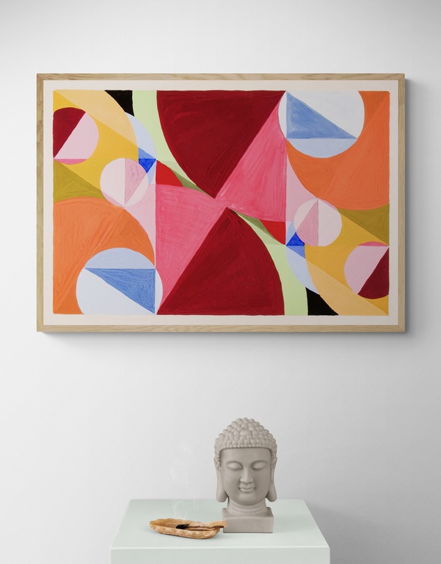 Inka Arthouse - Area Broken by Joseph Schillinger Art Print