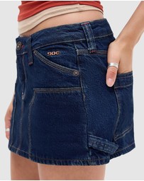BDG By Urban Outfitters - Carpenter Denim Mini Skirt