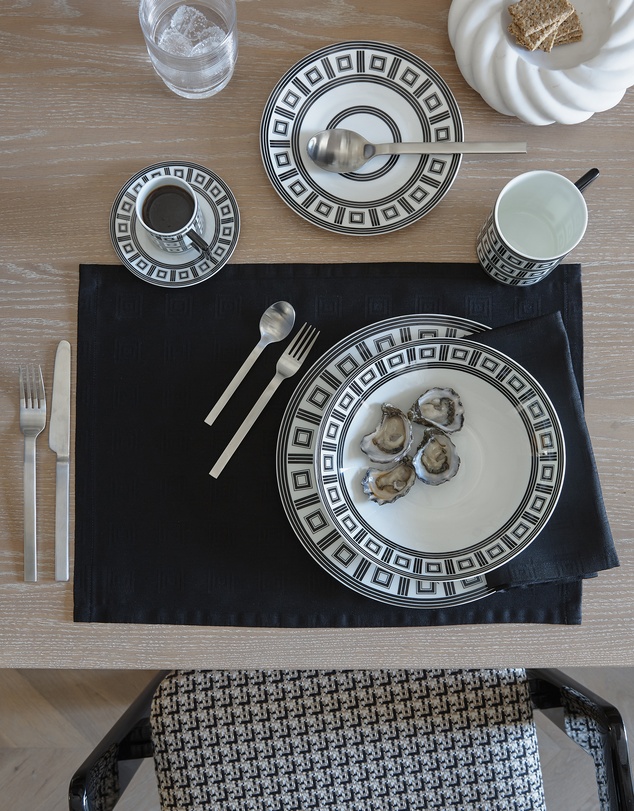 Greg Natale - Hellenica Placemat Black