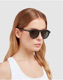 Hawkers Co - Black Black Warwick Raw Sunglasses for Men and Women UV400