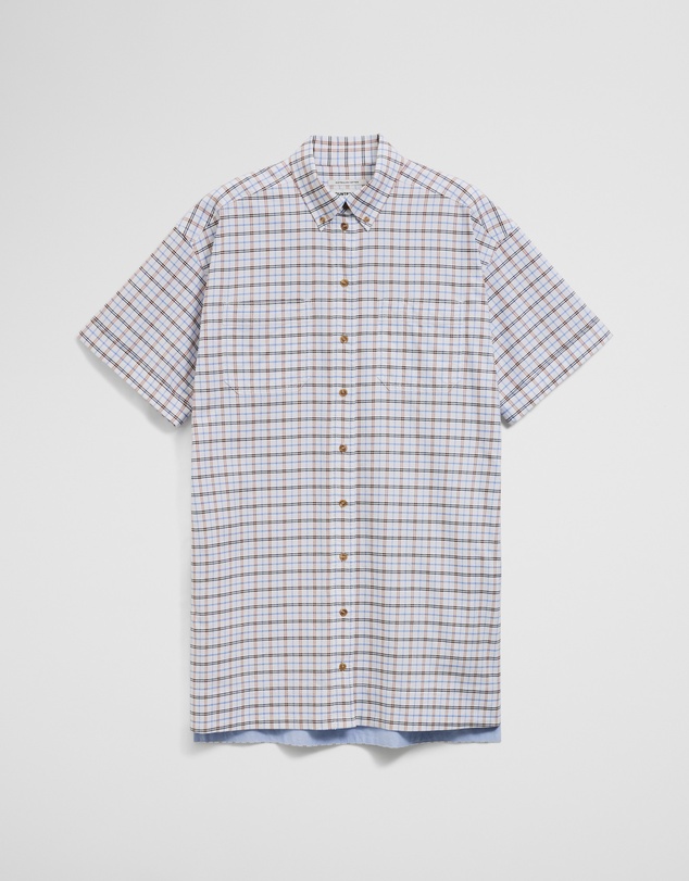 Country Road - Short Sleeve Oxford Shirt Dress