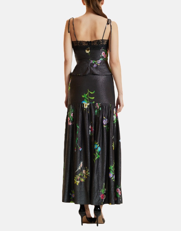 Cynthia Rowley - Printed Lurex Skirt