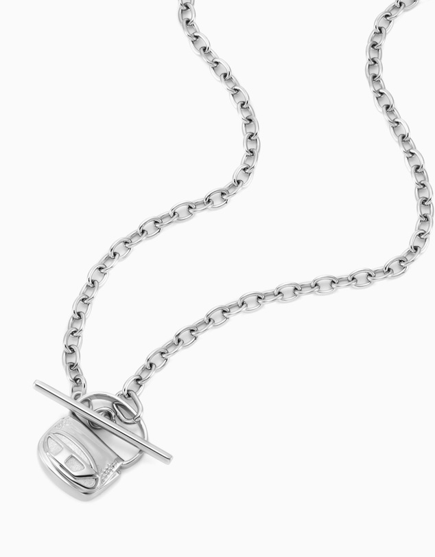 Diesel - Silver Tone Necklace
