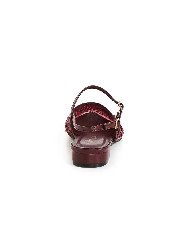 City Chic - WIDE FIT Lily Bead Flat