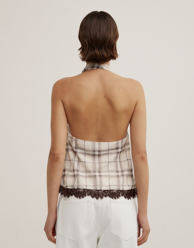 Witchery - Check Cowl Top