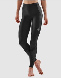 SKINS - SKINS Compression Women's Series-3 Clothing 400 Long Tight Black Star