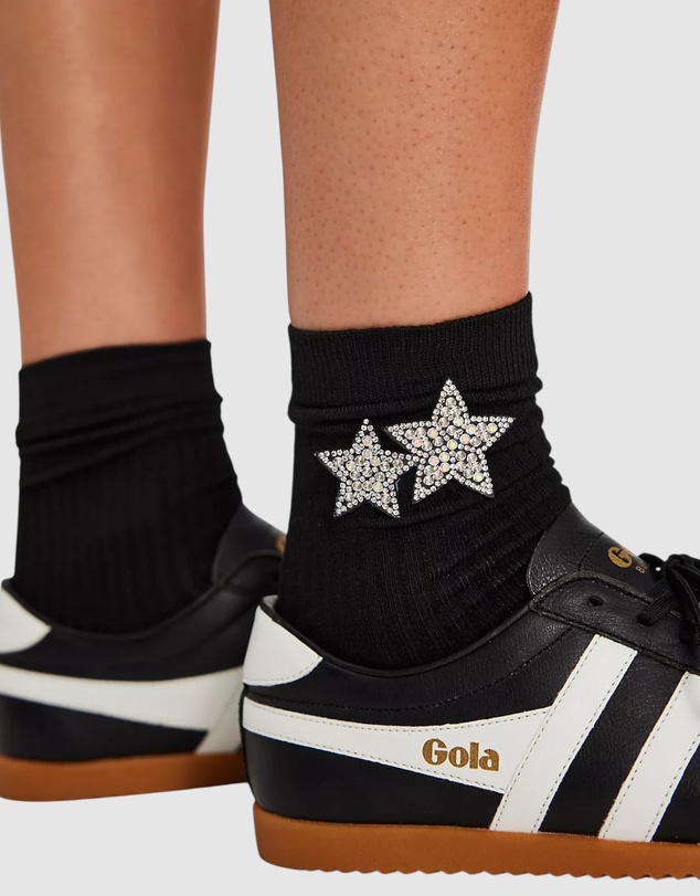 High Heel Jungle - Double Star Cotton Sock