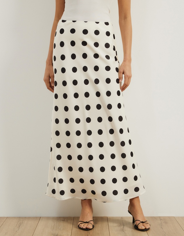 Atmos&Here - Felicity Polka Dot Maxi Skirt