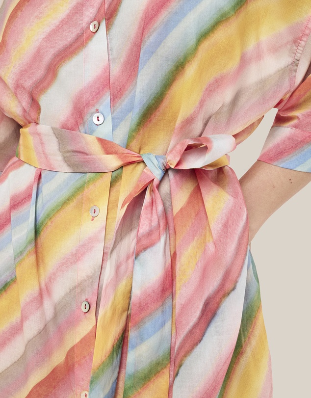 Papinelle - Sophie Stripe Relaxed Maxi Nightshirt