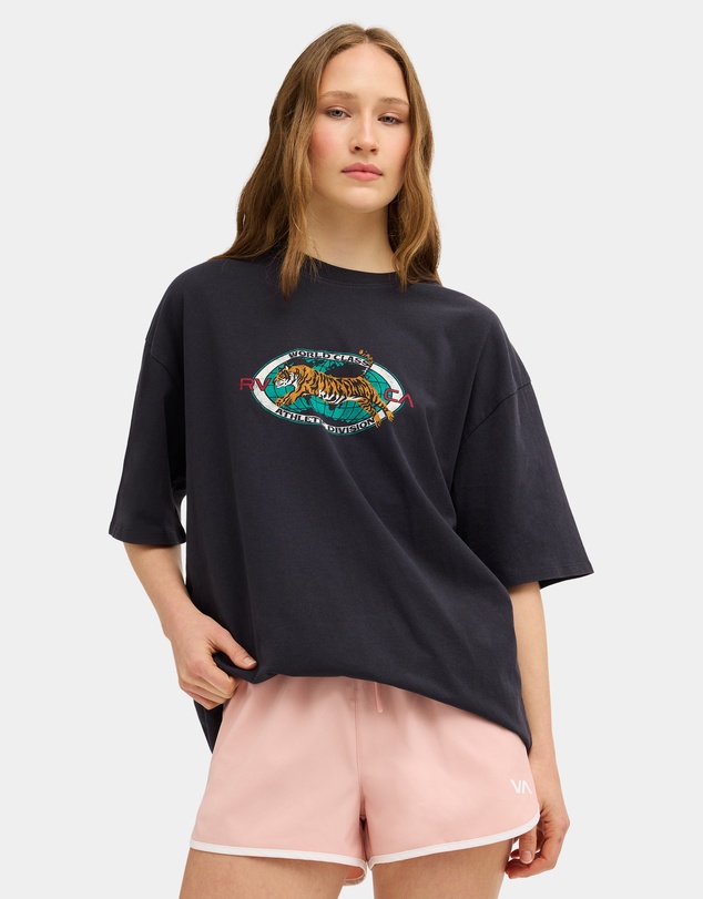 RVCA - Womens Silent Stripes T-Shirt