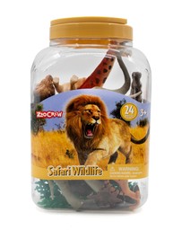 Zoo Crew - Safari Wildlife 24pcs