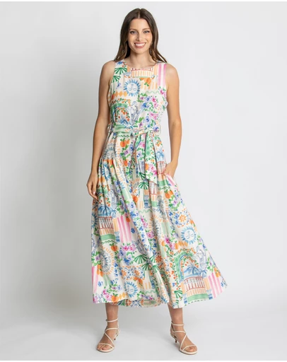 KACHEL - Lucy Midi Dress