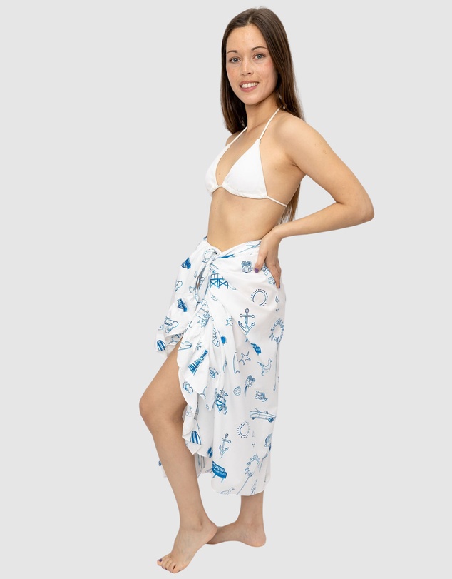 Sant And Abel - Women's Nathan Turner Malibu Sarong