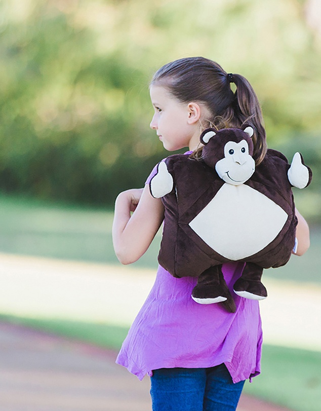 Bambury - Monkey Go-Go Multi-Purpose Tablet Holder Travel Pillow