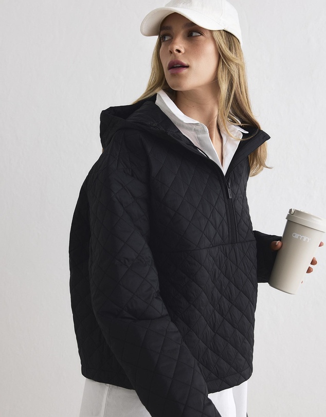 Aim'n - Cropped Quilted Anorak