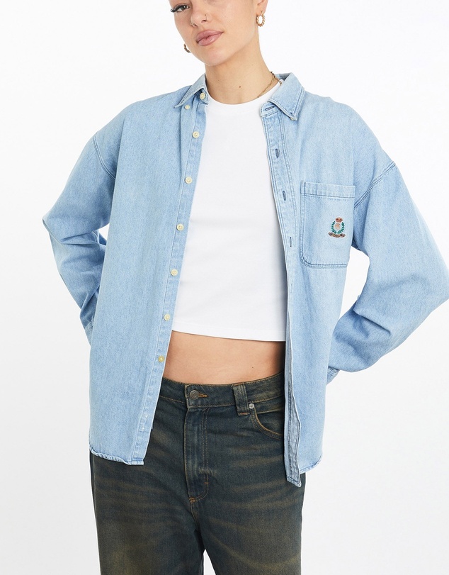 Vintage by The Real Deal - Pre Loved - Vintage 90s Chaps Ralph Lauren Denim Button Up Shirt
