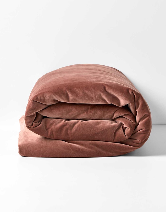 Aura Home - Luxury Velvet Quilt Cover