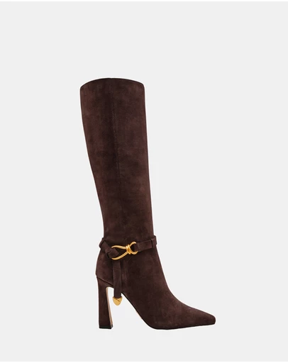 Steve Madden - Sirrens Brown Suede Boots