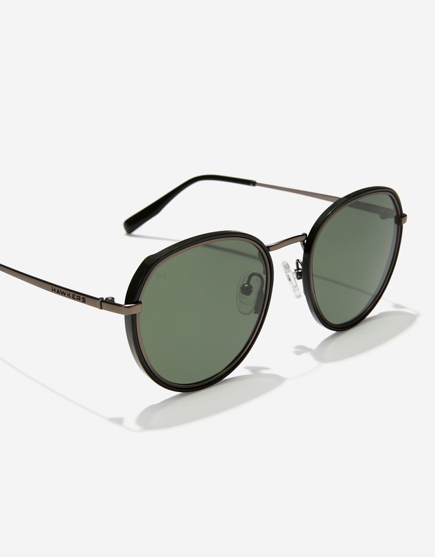 Hawkers Co - HAWKERS Ceres - Polarized Green Metal Alligator Sunglasses for Men and Women