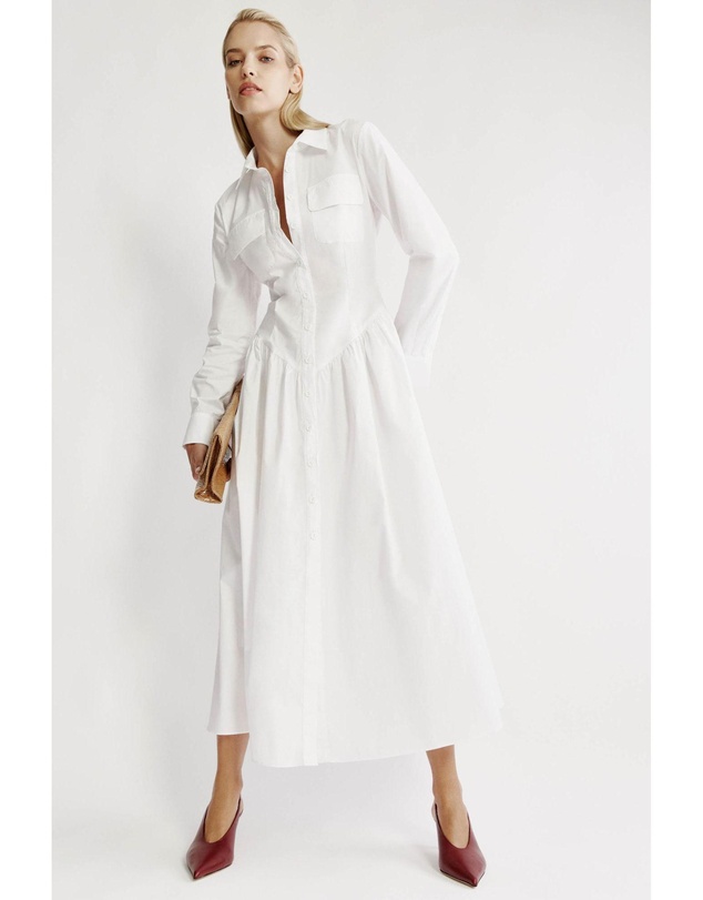 Bardot - Agatha Fitted Shirt Dress