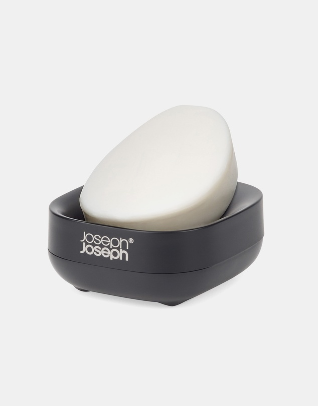 Joseph Joseph - Slim™ Compact Soap Dish with Matt Black Finish