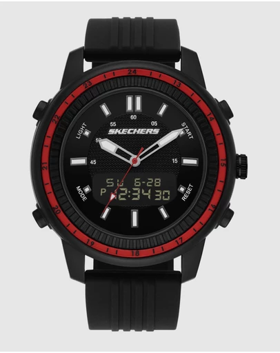 Skechers - Wilkie Black Analogue-Digital Watch