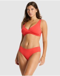 Sea Level Australia - Essentials Edit Cross Front Multifit Bra Top