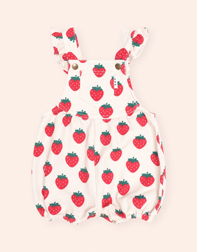 Huxbaby - Strawberry Bubble Romper - Babies