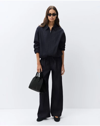 UNISON - Denim Pull On Pant