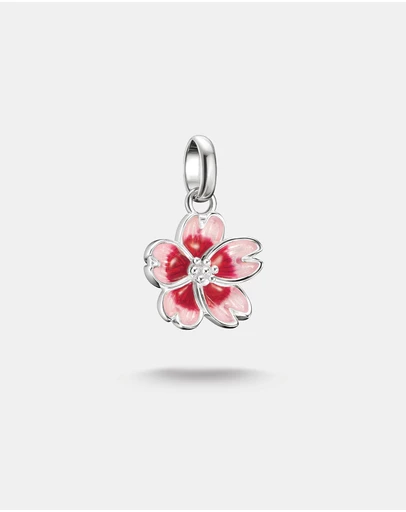 THOMAS SABO - THOMAS SABO Connect Charm Pendant Cherry Blossom