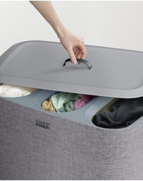 Joseph Joseph - Tota Trio 90L Laundry Separation Basket (Grey)