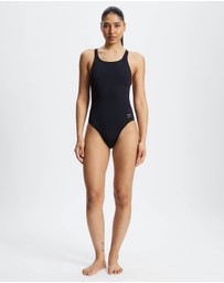 Speedo - Solid Leaderback Swimsuit