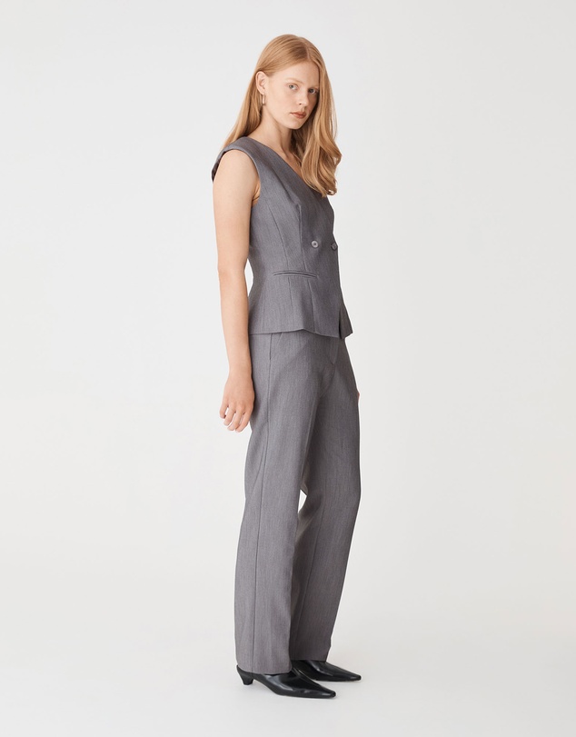 Forcast - Nikki Collarless Vest