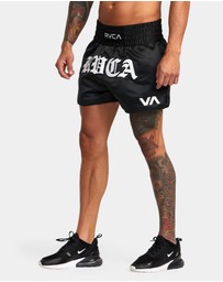 RVCA - Mens Muay Thai Mod Performance Shorts