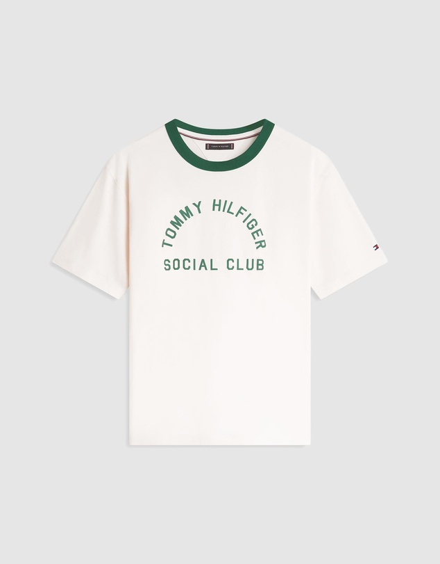 Tommy Hilfiger - Contrast Crew Neck Relaxed Jersey T-Shirt