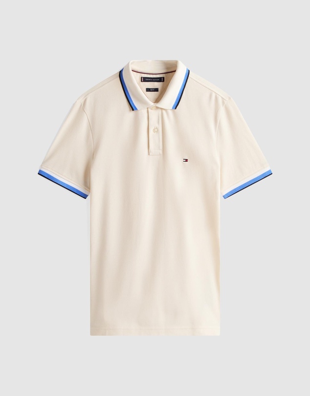 Tommy Hilfiger - Cuff Interest Slim Fit Polo