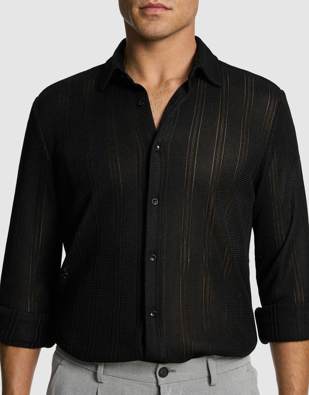 yd. - Enrique Textured Shirt