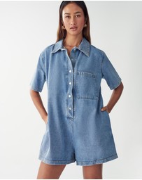 ST MRLO - Denim Playsuit