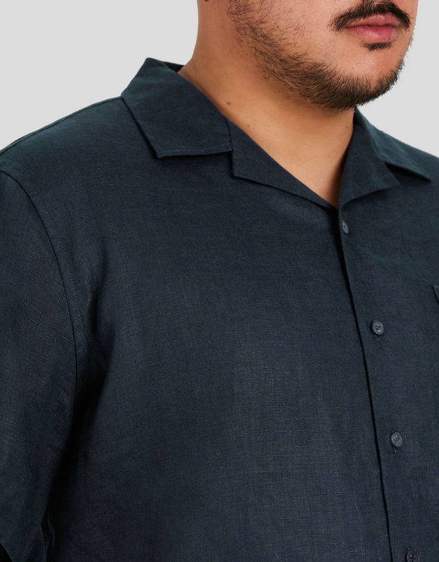 Johnny Bigg - Luxe Linen Boxy Fit Shirt