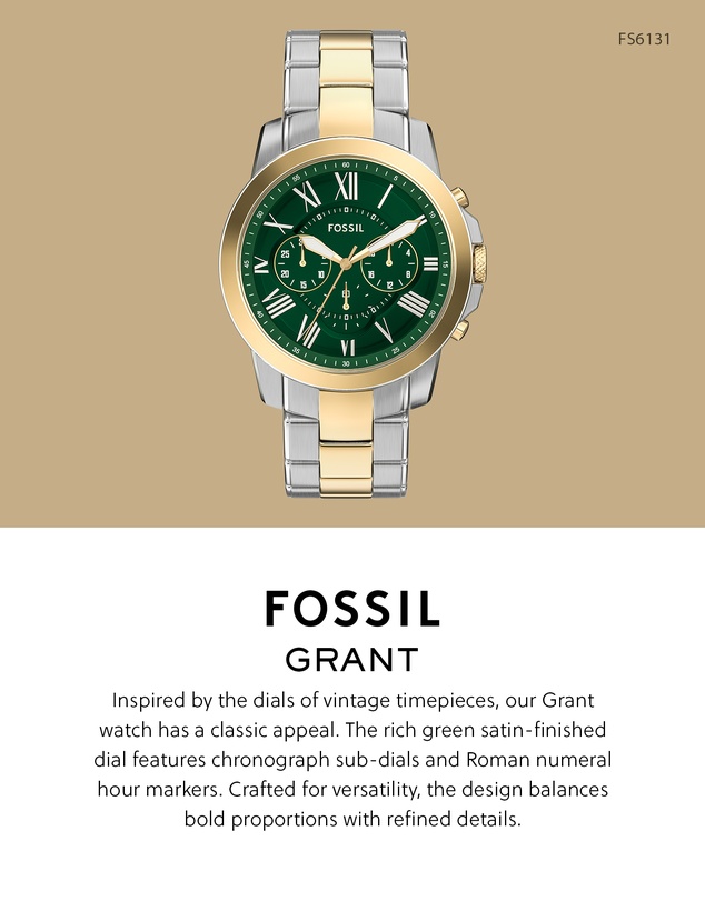Fossil - Grant Multicolour Chronograph Watch