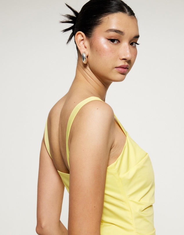 Lover - Grace Ruched Midi Dress