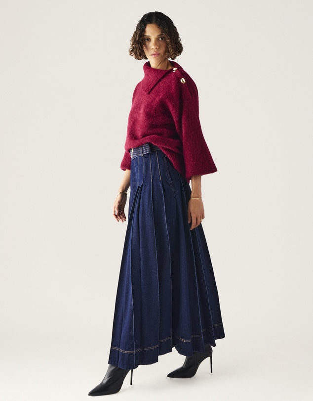 MOS The Label - Sia Denim Skirt
