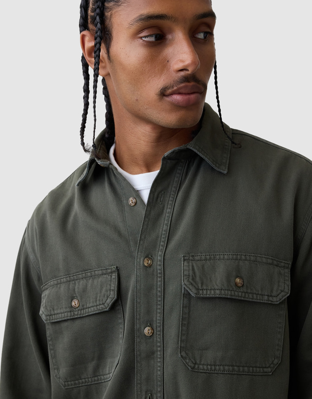 GAP - LS Denim Relaxed Shirt